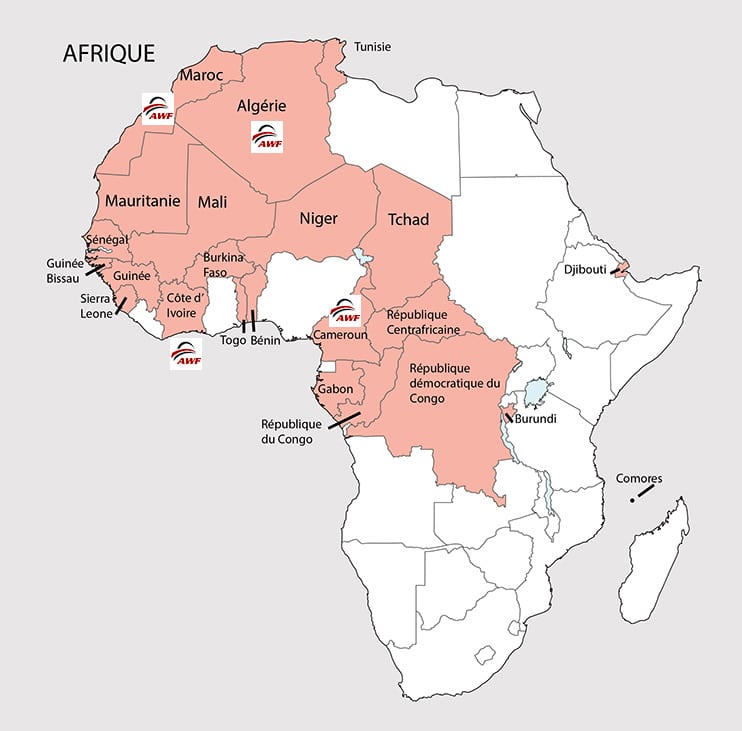 Partenaires AWF en Afrique Partenaires AWF en Afrique