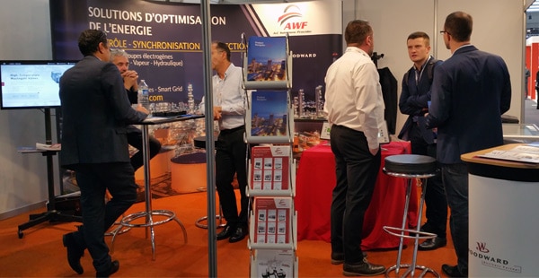 Stand AWF avec la présence de Woodward